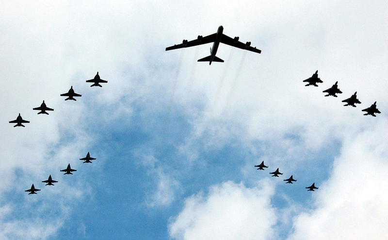 Illustration for article titled You can call the B-52 old and even ugly but don't call it outdated
